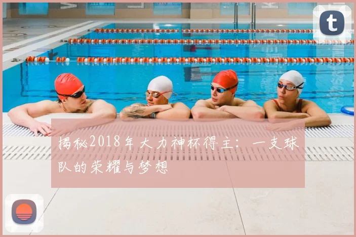 揭秘2018年大力神杯得主：一支球队的荣耀与梦想