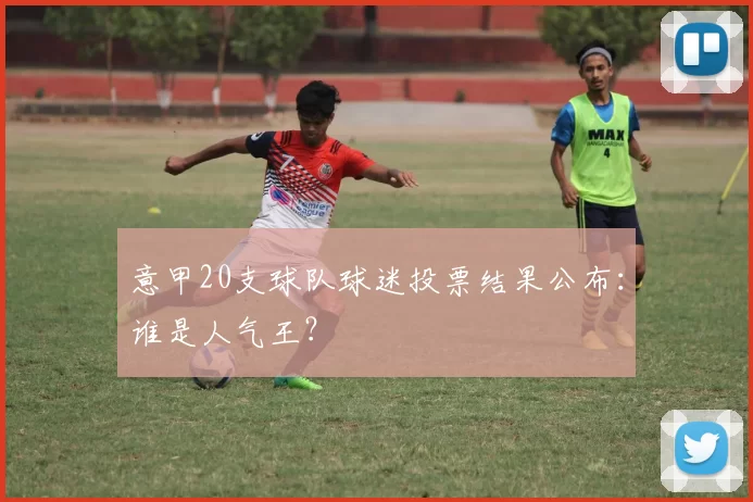 意甲20支球队球迷投票结果公布:谁是人气王?